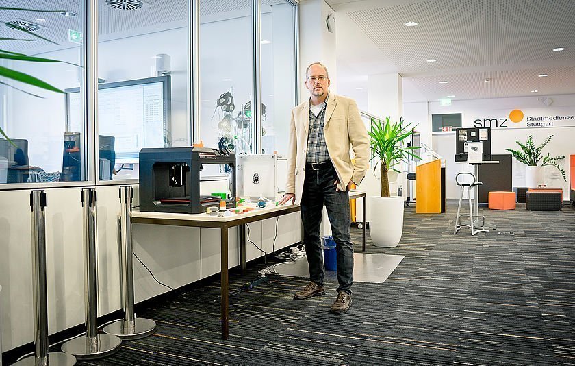 3D-Drucker am SMZ Stuttgart