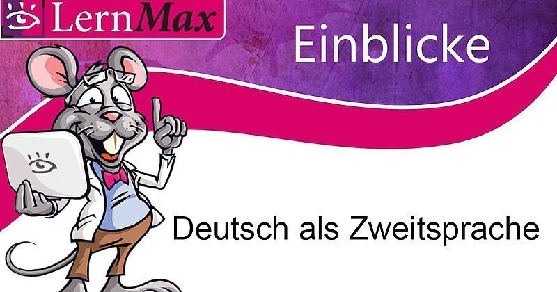 Das Bild zeigt das Logo von LernMax Deutsch als Zweitsprache 
