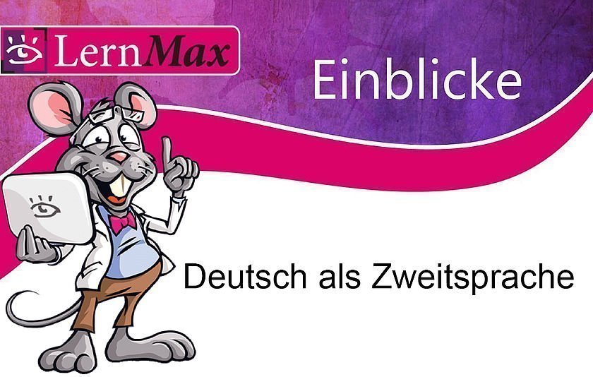LernMax Deutsch als Zweitsprache Das Bild zeigt das Logo von LernMax Deutsch als Zweitsprache