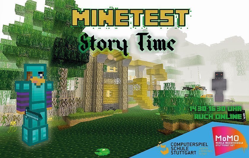 Bildschirmfoto Minetest Story Time
