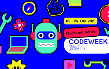 Code Week 2021 vom 9. bis 24.10.